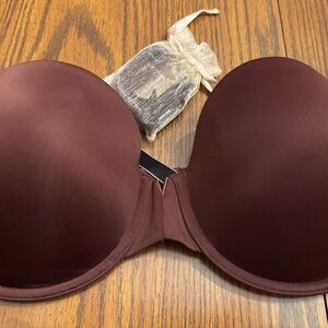 Victoria's Secret Deep Brown Strapless Bra